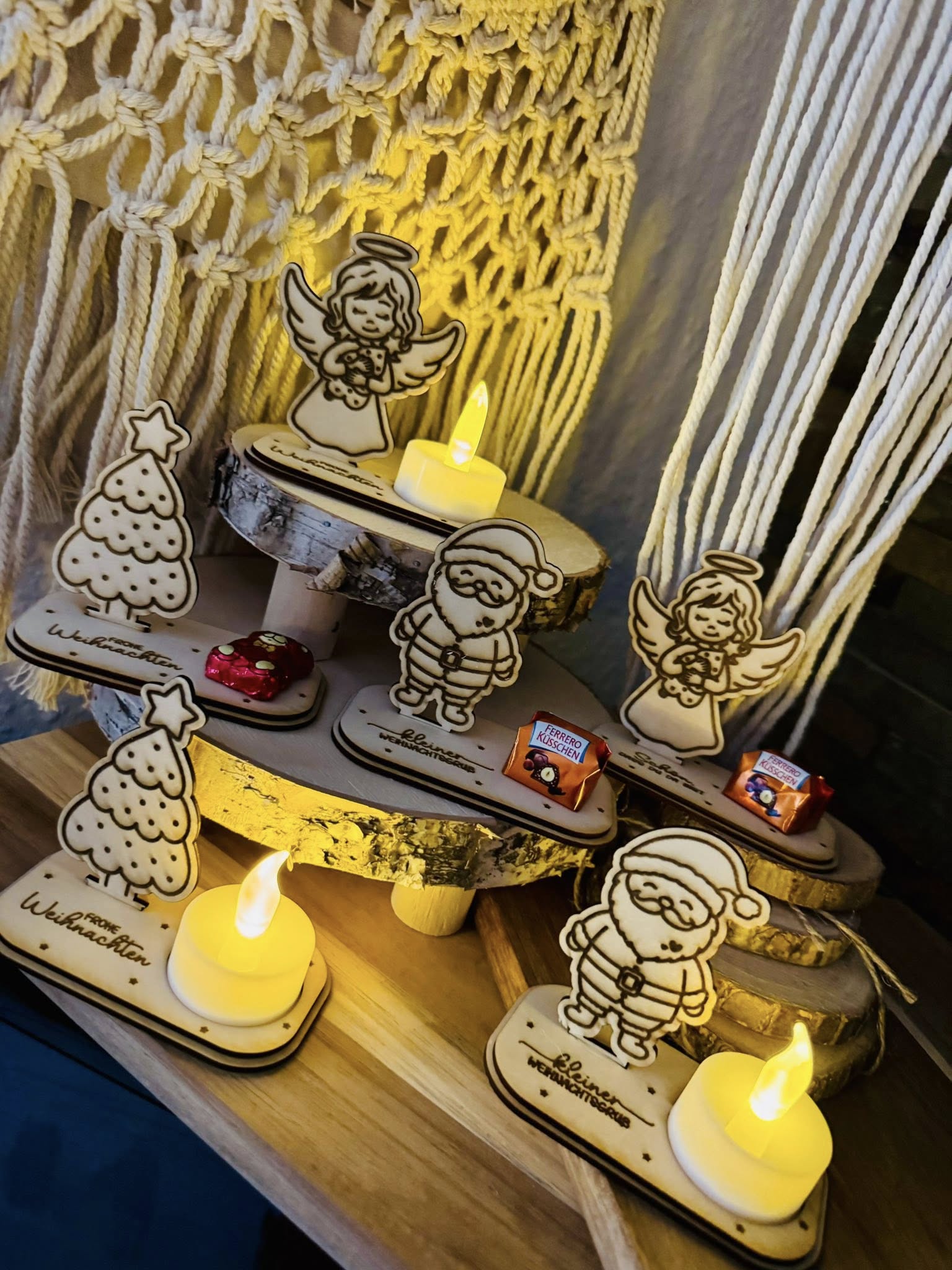 Weihnachtsaufsteller - Engel