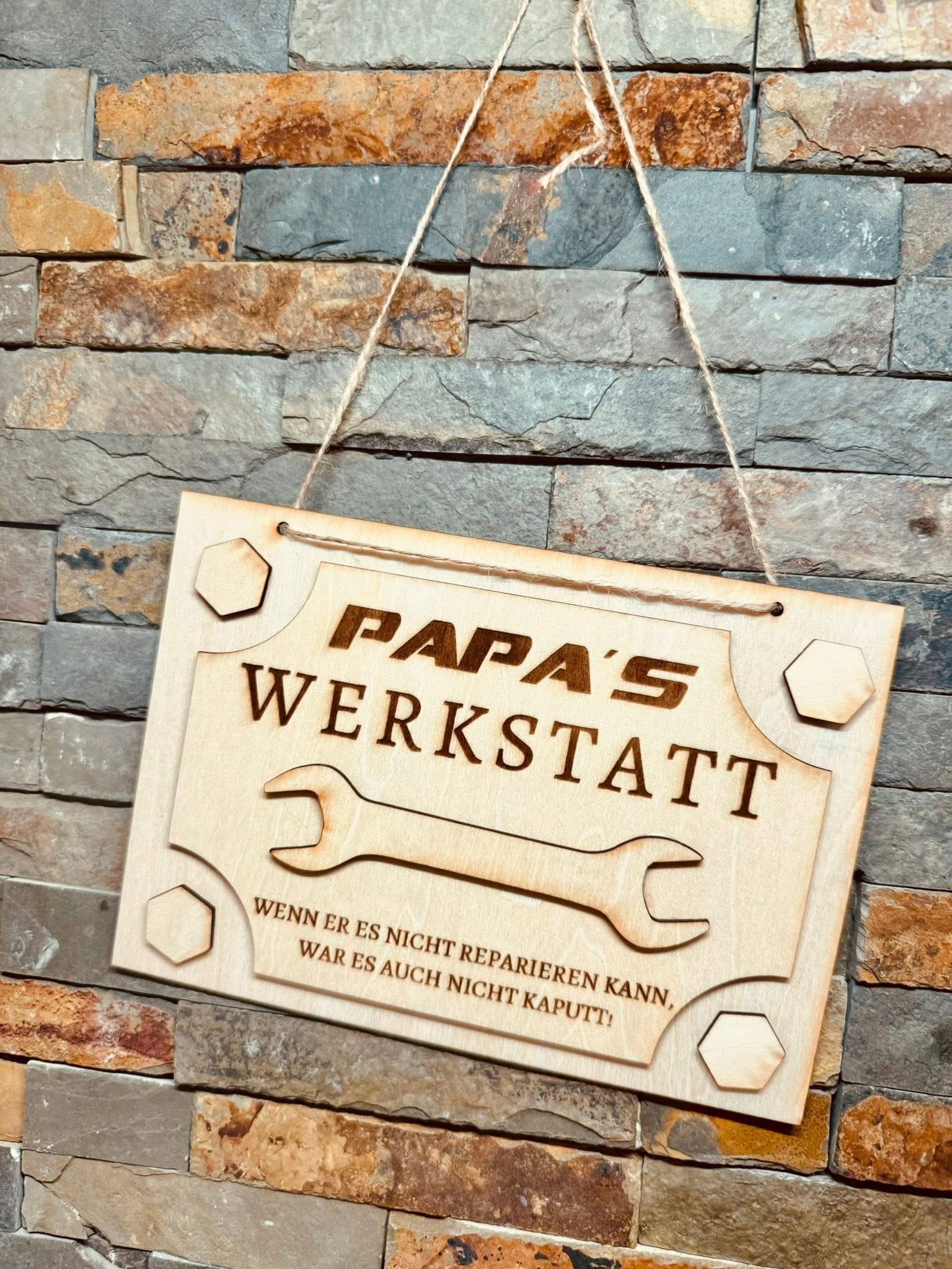 Papa/Opa Schild